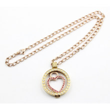 Fashion 316L Stainless Steel Locket Pendant Necklace